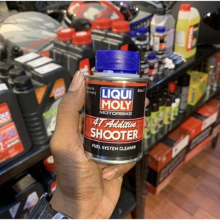 น้ำยาล้างหัวฉีดมอเตอร์ไซค์ Liqui Moly Motorbike 4T Additive Shooter