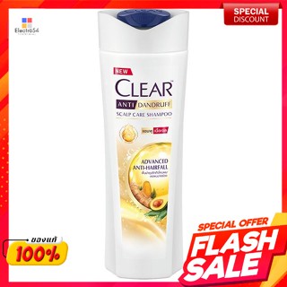 เคลียร์ แชมพู สูตรขจัดรังแค แอนวานซ์ แอนตี้ แฮร์ฟอล สีเหลือง 325 มล.Clear Anti-Dandruff Formula Anti-Hair Fall Formula Y