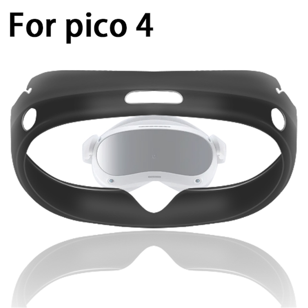 ฝาครอบป้องกันการชนกันสําหรับชุดหูฟังสําหรับเล่นเกม Pico 4 VR เคสป้องกันด้านหน้า Shell VR อุปกรณ์เสริมแว่นตา