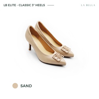 LA BELLA รุ่น LB ELITE CLASSIC 3 HEELS  - SAND