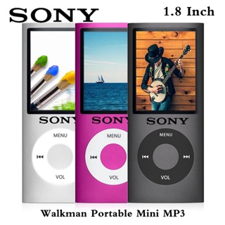 Sony Walkman เครื่องเล่น MP4 MP3 วิทยุ แบบพกพา ขนาดเล็ก 1.8 นิ้ว พร้อมหูฟัง