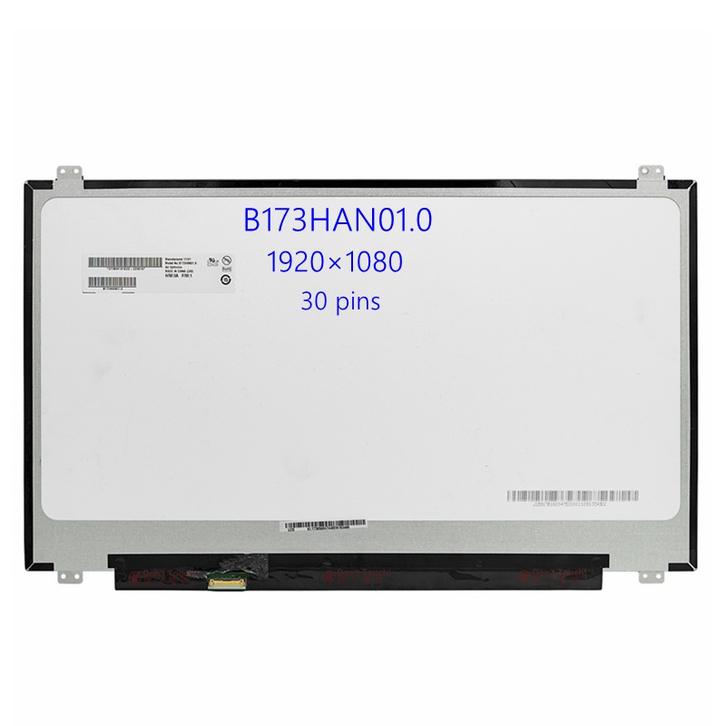 17.3 "แล็ปท็อปหน้าจอ lcd B173HAN01.0 LP173WF4-SPF1 SPF2 SPF3 SPF4 SPF5 สําหรับ DELL Alienware 17R2 R