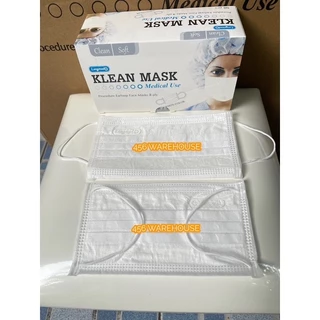 KLEAN MASK สำหรับผู้ใหญ่และเด็ก 💰ราคาถูกมากกก (Longmed) กล่อง 50 ชิ้น