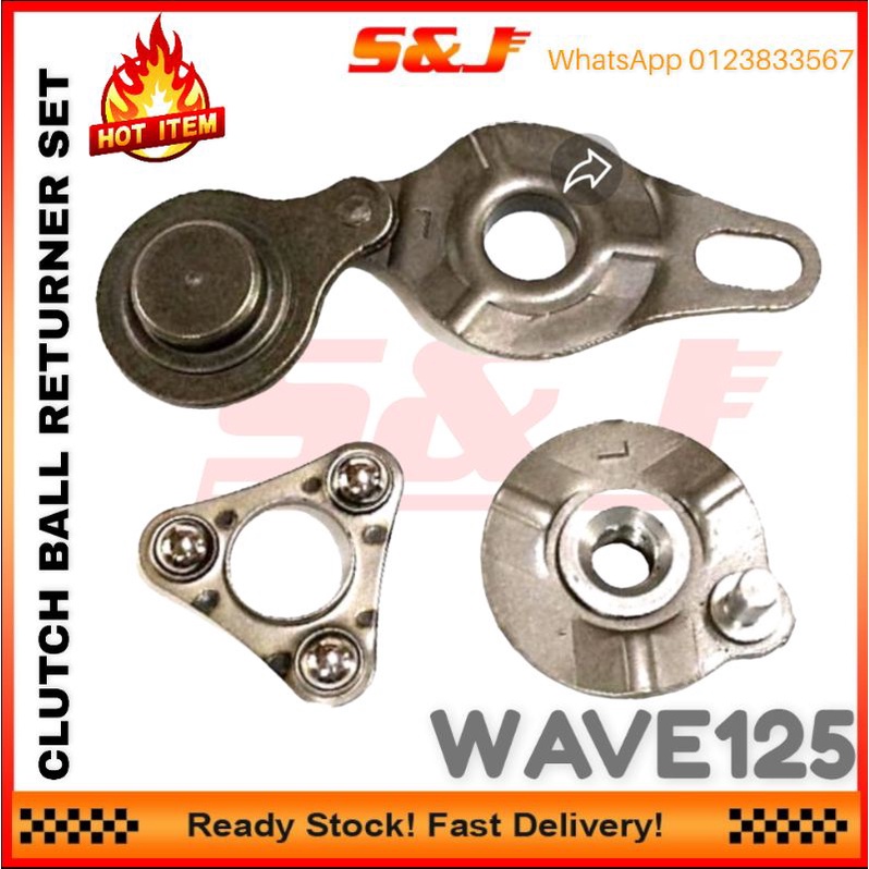 WAVE125 CLUTCH CAM PLATE COMP 22820-KPH-900. 6804 BEARING CLUTCH LIFTER BALL RETAINER SET