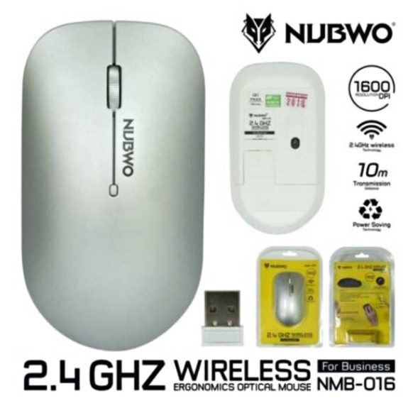 NUBWO เม้าส์ Mouse Wireless รุ่น NMB-017