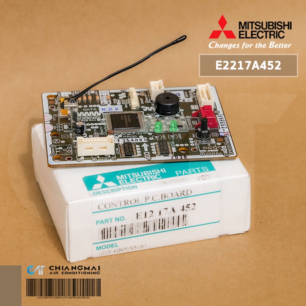 E223U0452 (แทน E2217A452) แผงรับสัญญาณรีโมทแอร์ Mitsubishi Electric ตัวรับสัญญาณแอร์มิตซูบิชิ รุ่น MSY-GN18VF-T1