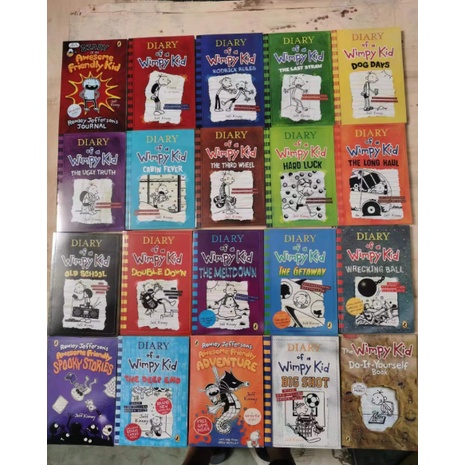 ขายแยกเล่ม!! มือ 1 ทั้ง 24 เล่ม Diary of a Wimpy Kid ปกอ่อน