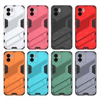 เคส Redmi 9A 9C 9 10 10C K30 K40 Punk Stlye Armor Case Hybrid PC TPU Soft Rubber Bracket Hard Slim Shockproof Stand เคสโทรศัพท์