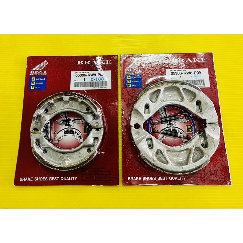 ผ้าเบรค Spark ,SparkZ ,Spark-Z ,สปาร์ค (หน้าดั้ม+หลังดั้ม) อย่างดี ผ้าเบรคสปาค สปาร์ค