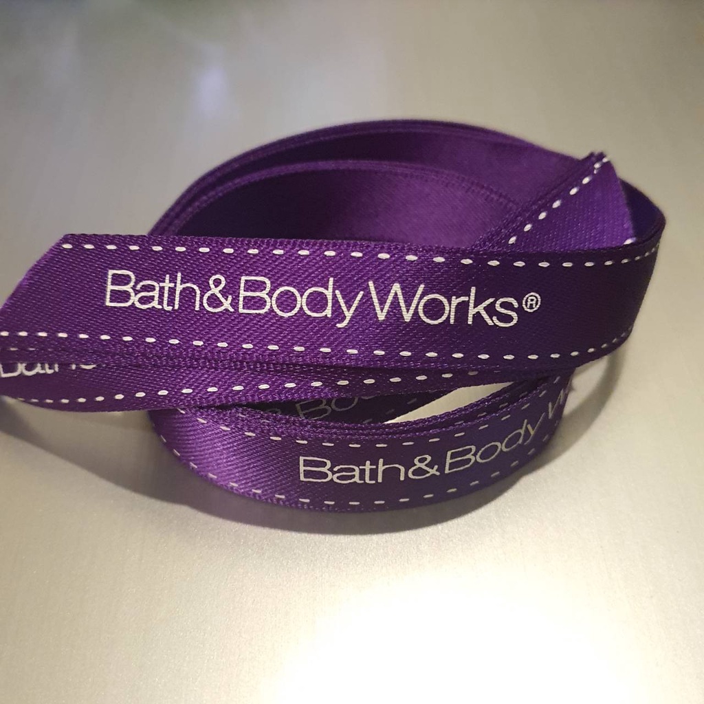 Bag Ribbon Bath & Body Works Plastic  Paper Card ถุงกระดาษ ถุงพลาสติก ริบบิ้น ราคา ถูกที่สุด ดีลบีเคเค แกลเลอรีภาพที่ 7