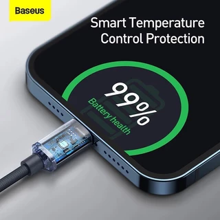 Baseus สายชาร์จเร็ว Type C to Ip 20W Fast Charging 2.4A ชาร์จไว สายชาร์จไอโฟน usb c