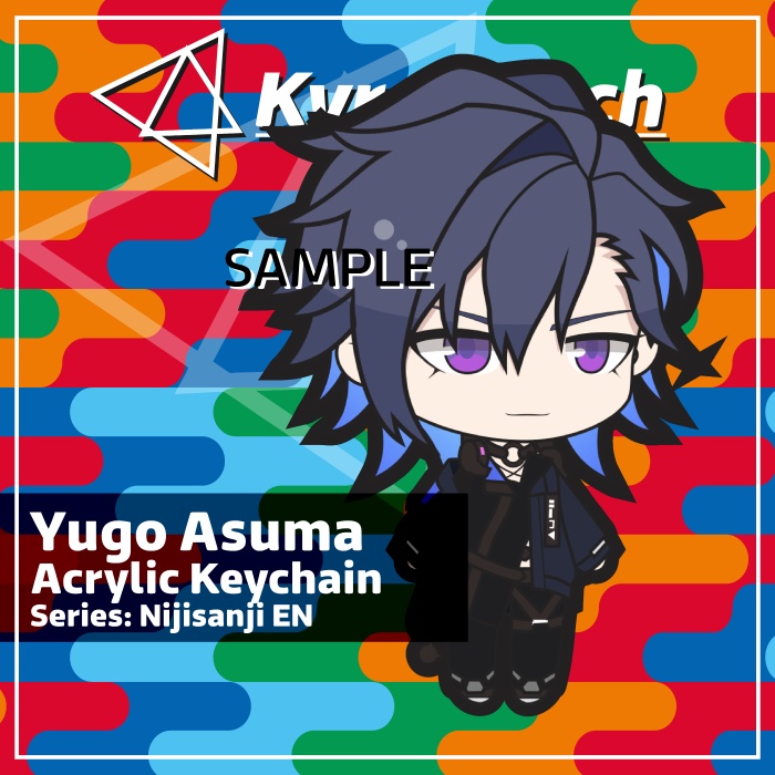 พวงกุญแจ Nijisanji English Yugo Asuma
 | ตัวแทนจําหน่าย Fanmerch Anime Kyramerch