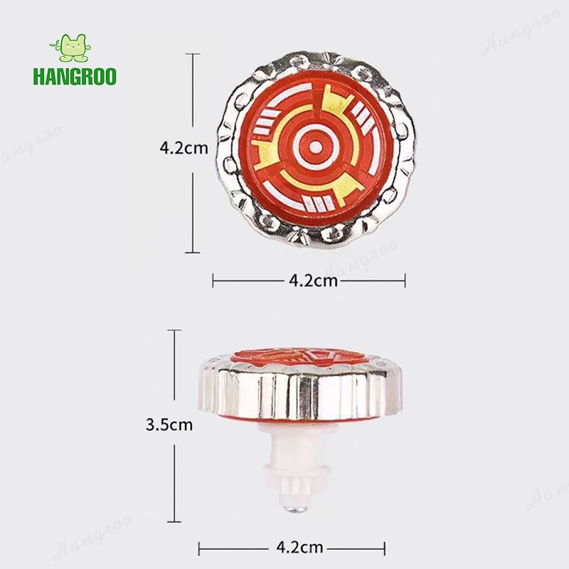 HANGROO 727 ลูกข่าง ของเล่นเด็ก เบย์เบลดแบบปืน เบย์เบลดพลาสติก มีอุปกรณ์ครบ (คละสี)