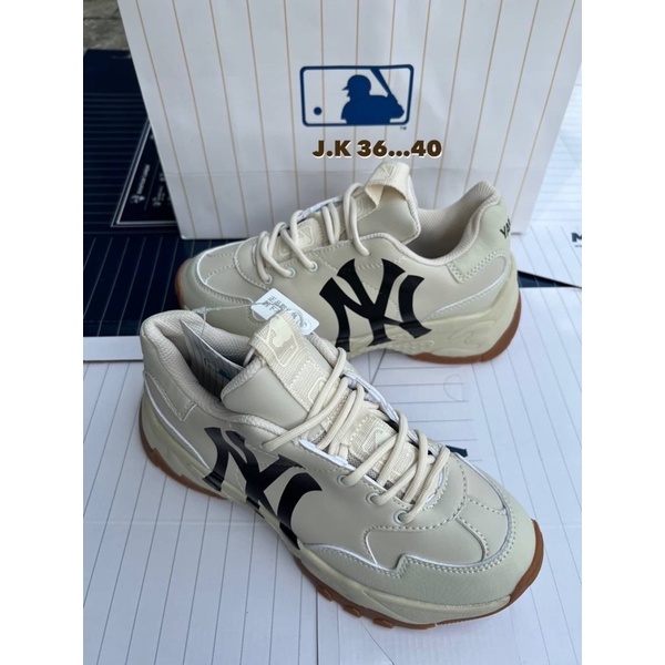 (พร้อมส่ง)แท้💯%มีวิธีตรวจสอบสินค้า พร้อมกล่อง MLB (36…..45)