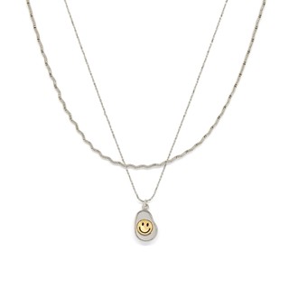 Fyne Fories Mmmm, Avocado Necklace ♡ สร้อยคอซ้อนกัน 2 เส้น ห้อย avocado น่ารัก ♡ fynefories