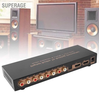 [คลังสินค้าใส]อะแดปเตอร์แปลงเสียงดิจิตอล Superage Hd 4K Video Lpcm 7.1CH