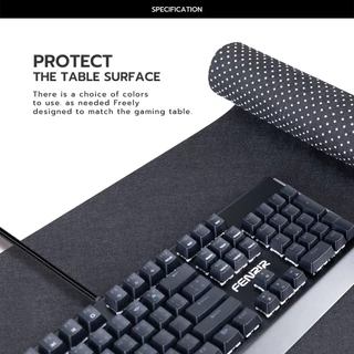 NUBWO Mouse PAD แผ่นรองเมาส์แบบผ้า ขนาด 800 X 400 มม. หนา 4 มม. รุ่น NP-052