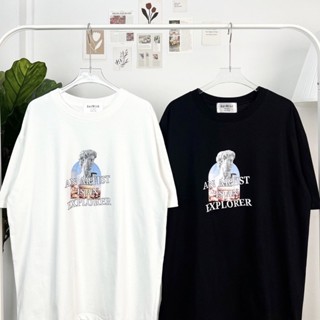 เสื้อยืดทรงโอเวอร์ไซส์ ลาย ARTIST ป้าย Anywear