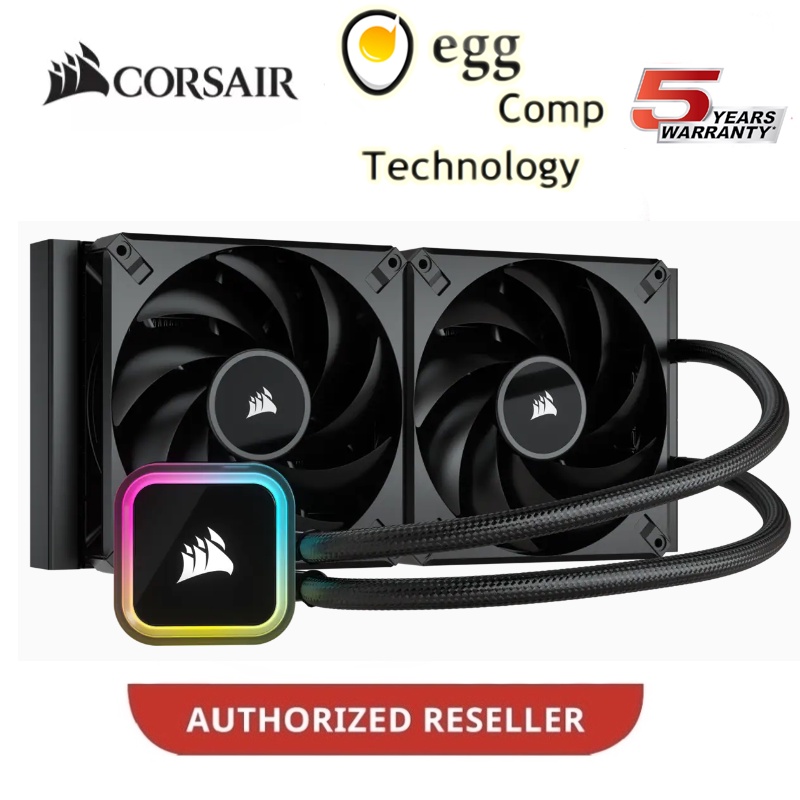 CORSAIR iCUE H115i RGB ELITE LIQUID 280mm RADIATOR LIQUID CPU COOLER - CW-9060059-WW