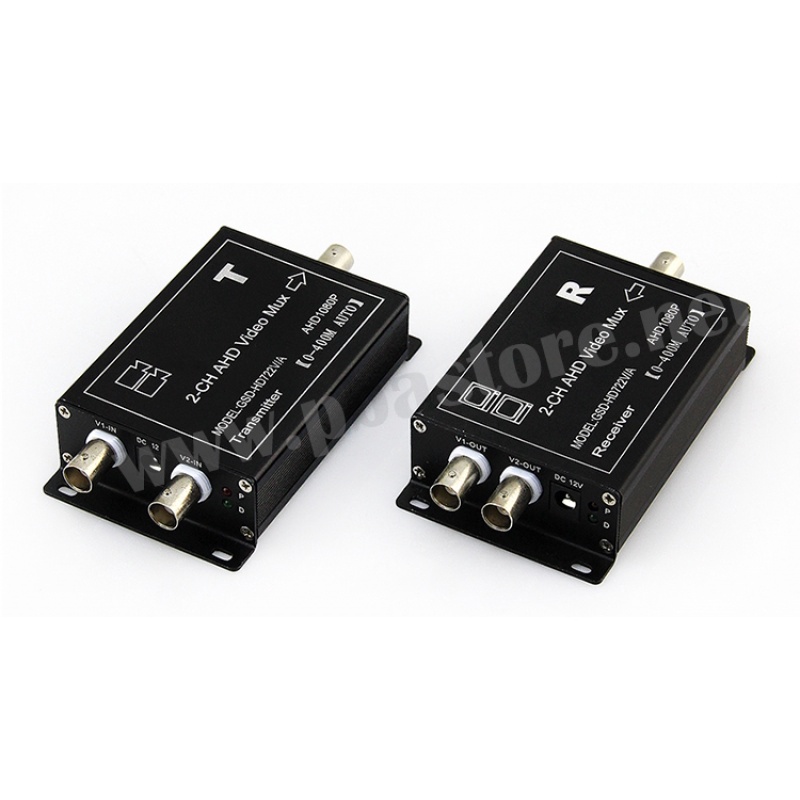 ตัวบาลัน2ทางAHDสีดำรุ่น : AHD722V