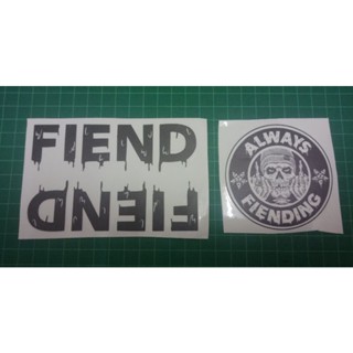 สติกเกอร์ใส ลาย BMX Fiend สําหรับตกแต่ง