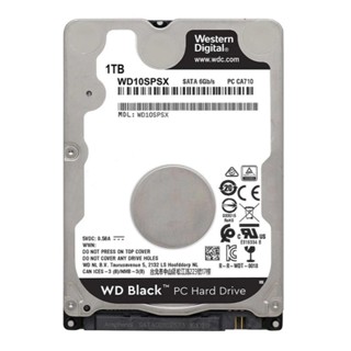 HARDDISK NOTEBOOK HDD WD 2.5" BLACK 1TB 7200RPM Model : WD10SPSX-5YEAR