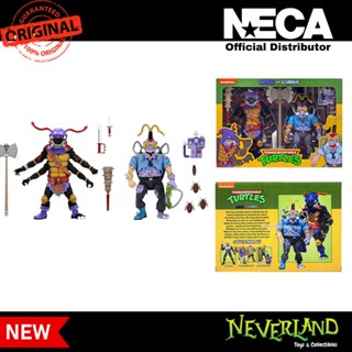 (NECA) Teenage Mutant Ninja Turtles Antrax &amp; Scumbug 2 pack 7” Scale Action Figures (Cartoon)