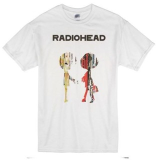 เสื้อยืด พิมพ์ลาย Radiohead band สําหรับผู้ชาย และผู้หญิง