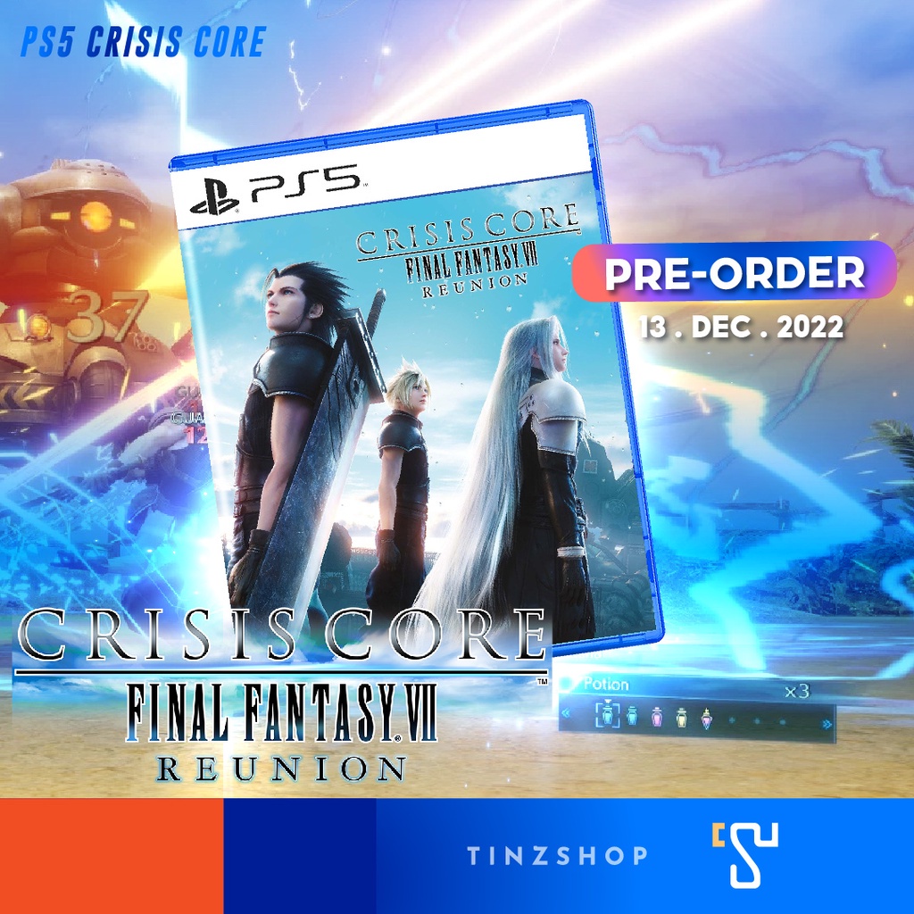 PlayStation5 PS5 Game : Crisis Core Final Fantasy VII Reunion/ เกม เพล –  Tinzshop Official Store