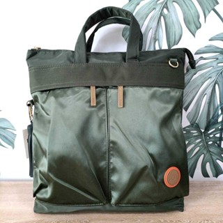 กระเป๋าถือ กระเป๋าสะพาย Kipling BEAMS Design Paka Delia M Backpack  วัสดุ Nylon +Polyester