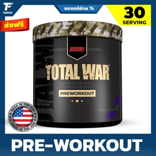 Redcon1 Total War Pre-Workout 30 Servings เพิ่มแรง เพิ่มพลัง ก่อนออกกำลังกาย