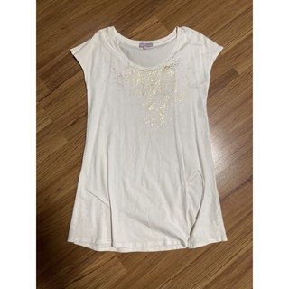 เสื้อยืดสีขาว Esprit size Eur38