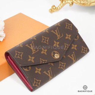 LOUIS VUITTON SARAH LONG EBENE PURPLE MONOGRAM MICROCHIP