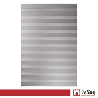 KASSA HOME ม่านม้วนสลับทึบโปร่ง Zebra รุ่น SV-DN-NR-16-5803-100 ขนาด 100 x 160 ซม. สีเทา