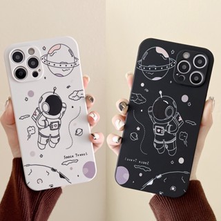 เคสซิลิโคนนิ่ม ลายการ์ตูนนักบินอวกาศ สําหรับ VIVO Y21 Y21s Y33s Y20 Y20i Y15s Y15a Y17 Y15 Y12 Y11 Y19 Y50 Y30 Y51 Y75 Y55 Y31 Y11s Y12s Y21t V23e V21e V21 V20 SE V15 Pro