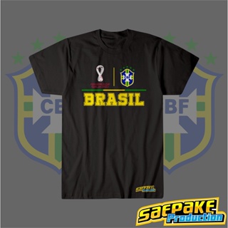 เสื้อยืดคอกลมเสื้อยืดลําลอง แขนสั้น พิมพ์ลาย Distro World Cup สําหรับผู้ชาย และผู้หญิงS-4XL