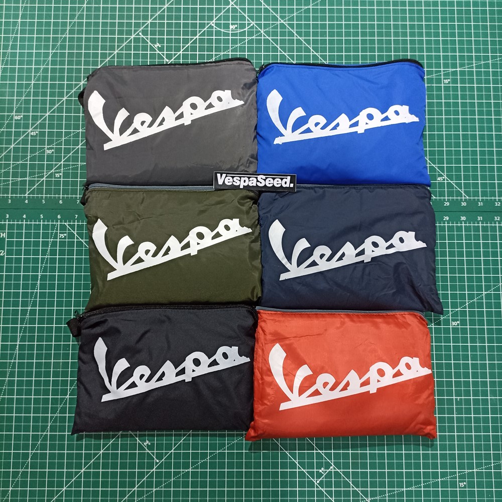 ผ้าคลุมมอเตอร์ไซค์ Vespa Super Sprint PX Excel ผ้าคลุมผ้าห่มเวสป้า