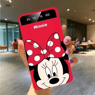 Disney cartoon pattern แบตเตอร์รี่สำรอง90000mAh Power bank ของแท้ 100%18WPD ชาร์จแบบเร็ว 22.5W แบตสำรองพกพาความจุขนาดใหญ