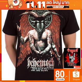 เสื้อวง Behemoth เสื้อยืดลาย บิฮีมอท ร็อคในตำนาน ลายอมตะ เสื้อวินเทจ RCM1528