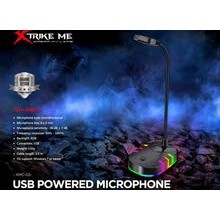 XTRIKE ME RGB BACKLIGHT USB POWERED MICROPHONE XMC-02