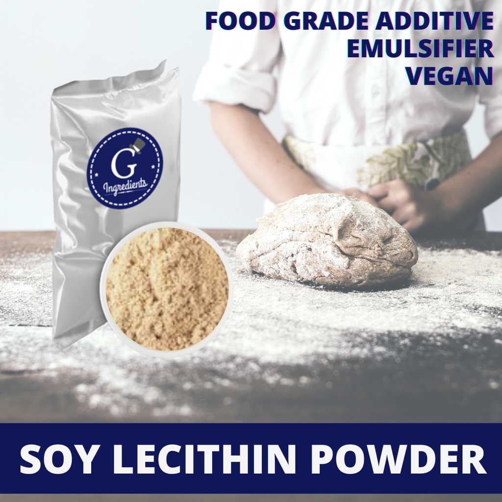[ฟู้ดเกรด] Soy Lecithin / Soya Lecithin Powder (สารไฮโดรเจน, โคลง, ทดแทนไขมัน)