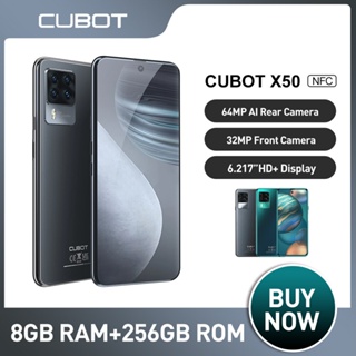 Cubot X50 Smartphone 8GB 128/256GB 64MP 4G LTE Mobile Phone Quad Camera 6.67&amp;quot; FHD+ Screen 32MP Selfie NFC Global 4500mAh