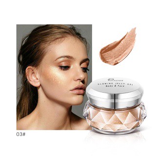 【ALIENBENSON】Pudaier ไฮไลท์เจลลี่กลิตเตอร์ ติดทนนาน 8 สี