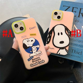 เคสแข็ง สำหรับ ไอโฟน iPhone 14 Pro Max 14 Plus iPhone 13 Pro Max iPhone 12 Pro Max iPhone 11 Pro Max Fashion Cartoon สนูปปี้ Snoopy Hard Case