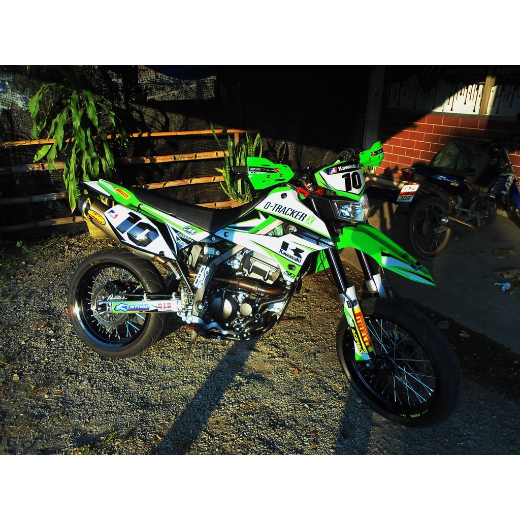 สติกเกอร์ KAWASAKI KLX250 DTX250 ชุดที่2