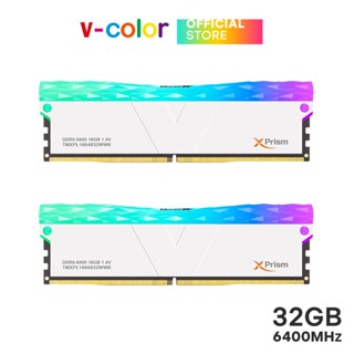 v-color RAM Manta XPrism RGB 32GB (16GBx2) DDR5 Bus 6400MHz (CL32)