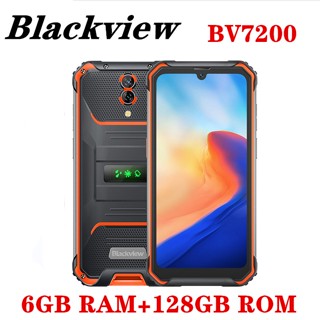 Blackview BV7200 IP68 Waterproof Rugged Smartphone Android 12 6GB+128GB Helio G85 5180mAh 50MP NFC Mobile Phones