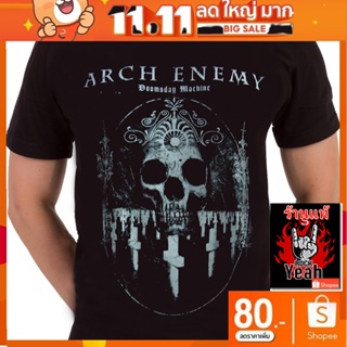 เสื้อวง ARCH ENEMY เสื้อใส่สบาย Rock เสื้อวินเทจ อาร์ช เอเนมี่ RCM723