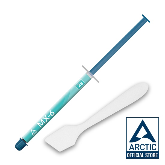 ARCTIC MX-6 2 GRAMS *แถมฟรี ไม้ปาด* (Thermal compound/ ซิลิโคนนำความร้อน)