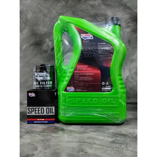 SPEEDOIL 10W-30 น้ำมันเครื่องสังเคราะห์แท้ 100% + กรอง สำหรับเครื่องยนต์ดีเซล ขนาด 7 ลิตร
